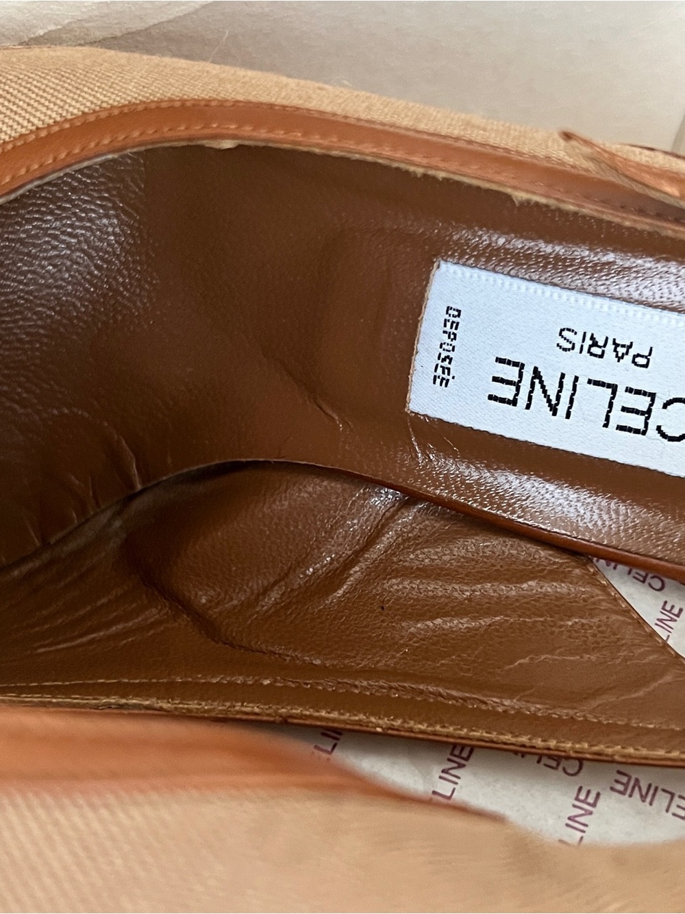 Celine Slingback Slip On Pumps - Picture 6 of 8